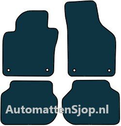 Naaldvilt zwart automatten VW Jetta 4 | 2011-2015