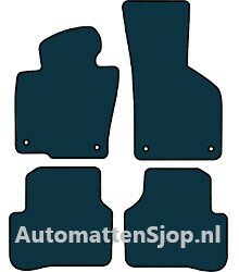 Naaldvilt zwart automatten VW Passat CC | 2008-2012