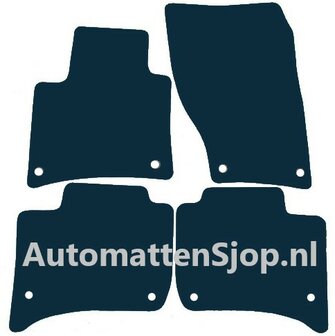 Naaldvilt antraciet automatten VW Touareg | 2014-2018