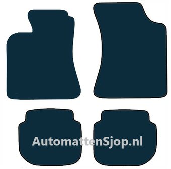 Naaldvilt zwart automatten Volvo 460 | 1988-1996