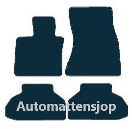 Naaldvilt zwart automatten BMW X6 (F16) | 2014-2019