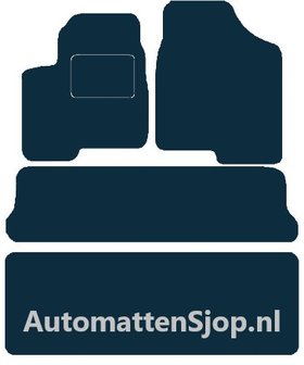 Naaldvilt zwart automatten Chevrolet Trans Sport | 1997-2005