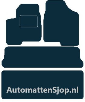 Naaldvilt antraciet automatten Chevrolet Trans Sport | 1997-2005