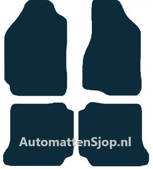 Naaldvilt zwart automatten Chrysler Saratoga