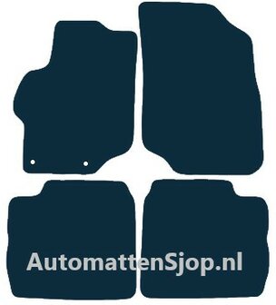 Naaldvilt zwart automatten Citroen Elys&eacute;e | 2013-2019