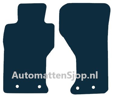 Naaldvilt zwart automatten Fiat 124 Spider | 2016-2019