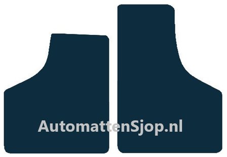 Naaldvilt zwart automatten Fiat 600 | 1955-1969