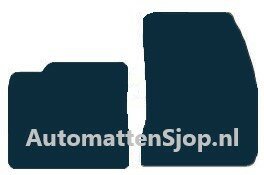 Luxe velours zwart automatten Ford Transit Courier | 2014-heden