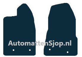 Luxe velours zwart automatten Ford Transit Custom Euro 6 | 2018-heden