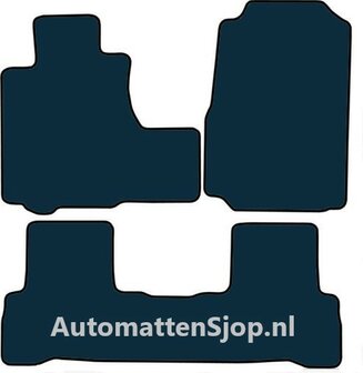 Naaldvilt zwart automatten Honda CRV III | 2007-2012