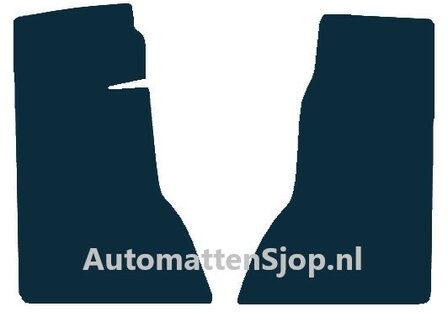 Naaldvilt antraciet automatten Jaguar E-Type V12 | 1969-1975