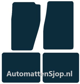 Naaldvilt zwart automatten Jeep Cherokee | 1997-2005