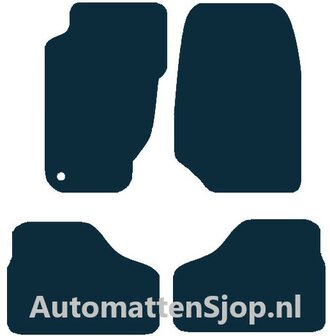 Naaldvilt zwart automatten Jeep Cherokee | 2005-2011