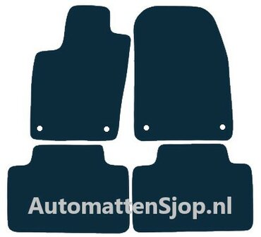 Naaldvilt antraciet automatten Jeep Grand Cherokee Wk2 | 2011-2020