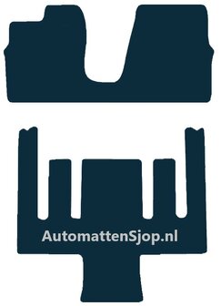 Naaldvilt zwart automatten Kia Carnival | 1999-2001