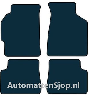 Luxe velours zwart automatten Kia Shuma I | 1998-2001