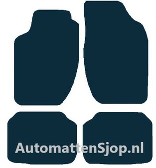 Naaldvilt zwart automatten Lancia Thema | 1985-1989