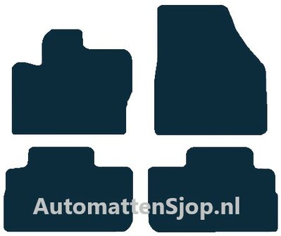 Naaldvilt antraciet automatten Land Rover Freelander | 2007-2014