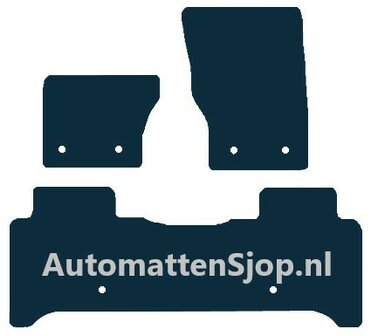 Naaldvilt antraciet automatten Range Rover | 2013-2022