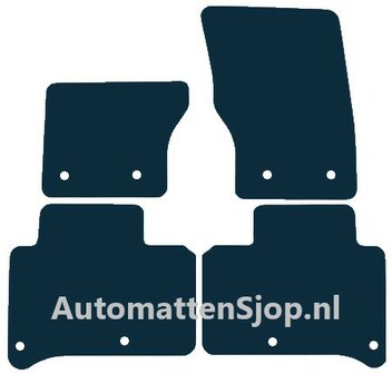 Naaldvilt zwart automatten Range Rover Sport | 2013-2022