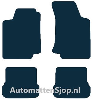 Naaldvilt antraciet automatten VW Golf 3 Cabrio | 1993-1998