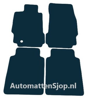 Naaldvilt antraciet automatten Maserati Quattroporto | 2004-2013