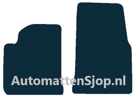 Naaldvilt antraciet automatten Maserati Spyder | 2001-2006