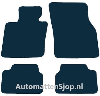 Naaldvilt antraciet automatten Mini One F55 5-deurs | 2014-heden