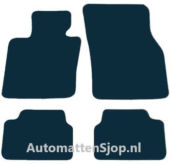 Luxe velours zwart automatten Mini Cooper / Cooper S F55-5-deurs | 2014-2024