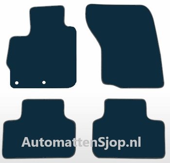 Naaldvilt zwart automatten Mitsubishi ASX | 2010-2021