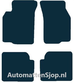 Naaldvilt antraciet automatten Mitsubishi Colt | 1996-2004