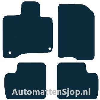 Naaldvilt antraciet automatten Mitsubishi I-Miev | 2004-2011