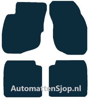 Naaldvilt antraciet automatten Mitsubishi Lancer | 1996-2003