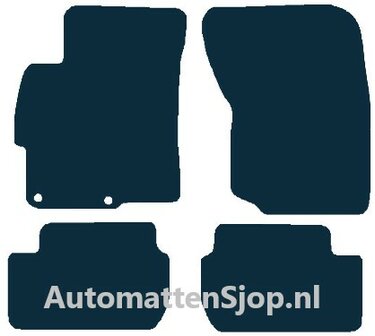 Naaldvilt antraciet automatten Mitsubishi Lancer | 2007-2016