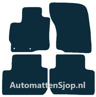 Naaldvilt antraciet automatten Mitsubishi Outlander | 2015-2020