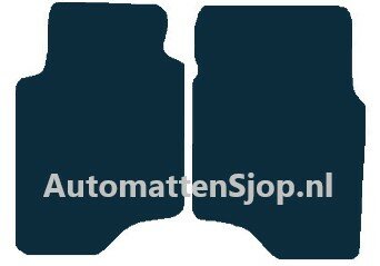 Naaldvilt zwart automatten Mitsubishi Pajero | 1997-2000