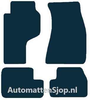 Naaldvilt antraciet automatten Nissan 200 SX | 1989-2000