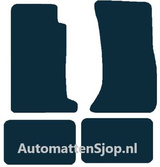 Naaldvilt antraciet automatten Nissan 300 ZX | 1990-1996