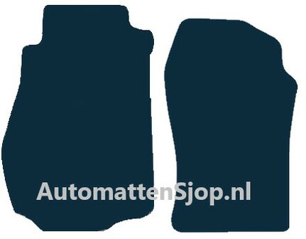 Naaldvilt zwart automatten Nissan 350Z | 2003-2009