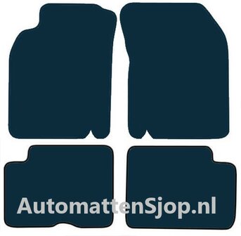 Naaldvilt zwart automatten Nissan Almera (N15) | 1995-2000