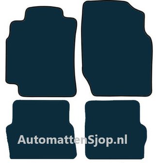 Naaldvilt antraciet automatten Nissan Almera 5-deurs | 2000-2007