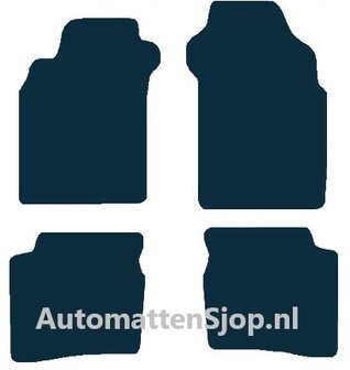 Naaldvilt zwart automatten Nissan Maxima (J30/A32) | 1989-2000