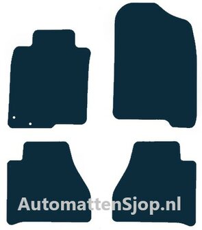 Naaldvilt zwart automatten Nissan Navara NP300 | 2016-heden