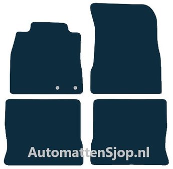 Naaldvilt zwart automatten Nissan Note | 2013-2017