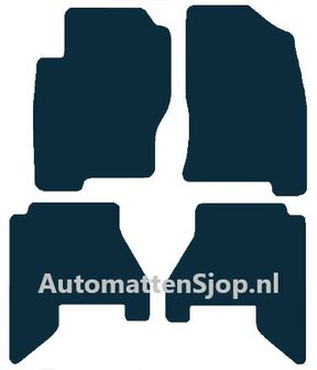 Naaldvilt antraciet automatten Nissan Pathfinder (R51) | 2005-2014