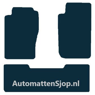 Naaldvilt zwart automatten Nissan Patrol Y61 Kort | 1998-2010