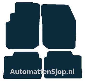 Naaldvilt antraciet automatten Nissan Primera P10 | 1990-1996