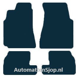 Naaldvilt antraciet automatten Nissan Silvia S15 | 1999-2002