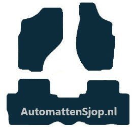 Naaldvilt antraciet automatten Nissan Terrano | 2002-2005