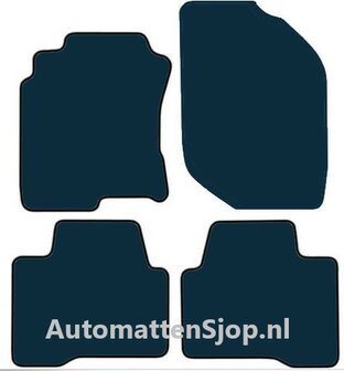 Naaldvilt antraciet automatten Nissan X-Trail T30